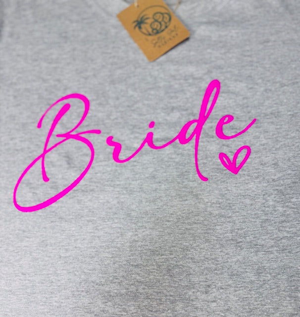 "Bride" Long Sleeve T-shirt