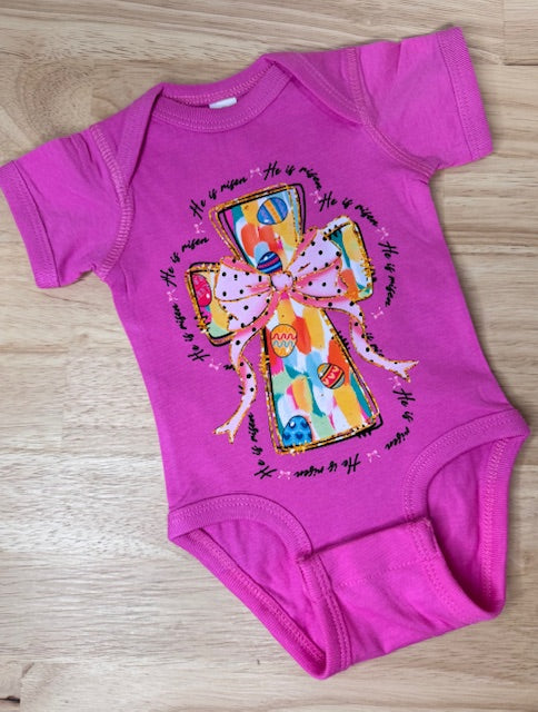 He Is Risen - Easter Baby Onesie