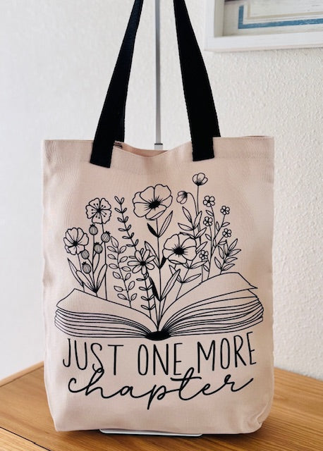 Just One More Chapter - Tote Bag